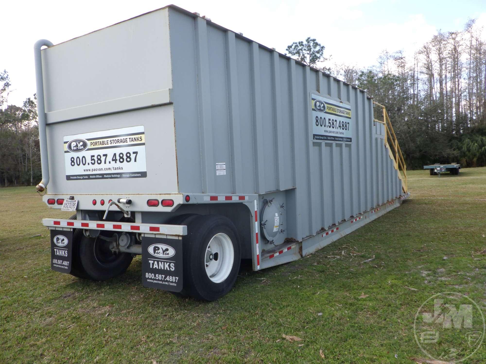 2012 SABRE FT-452 VIN: 41-3790 S/A STORAGE/ TANK TRAILER