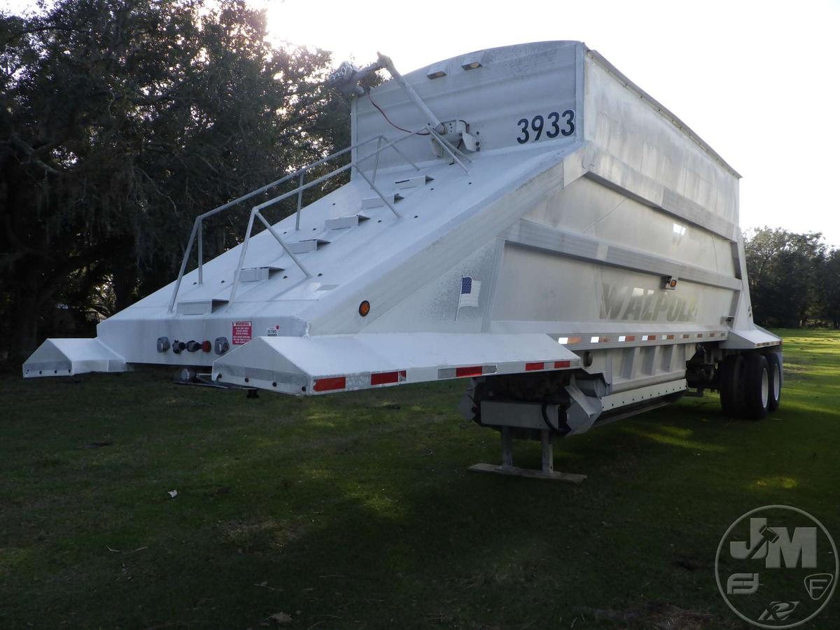 2005 TRAVIS BODY & TRAILER, INC. 40' ALUMINUM  BELLY DUMP TRAILER VIN: 48XEP392251003474