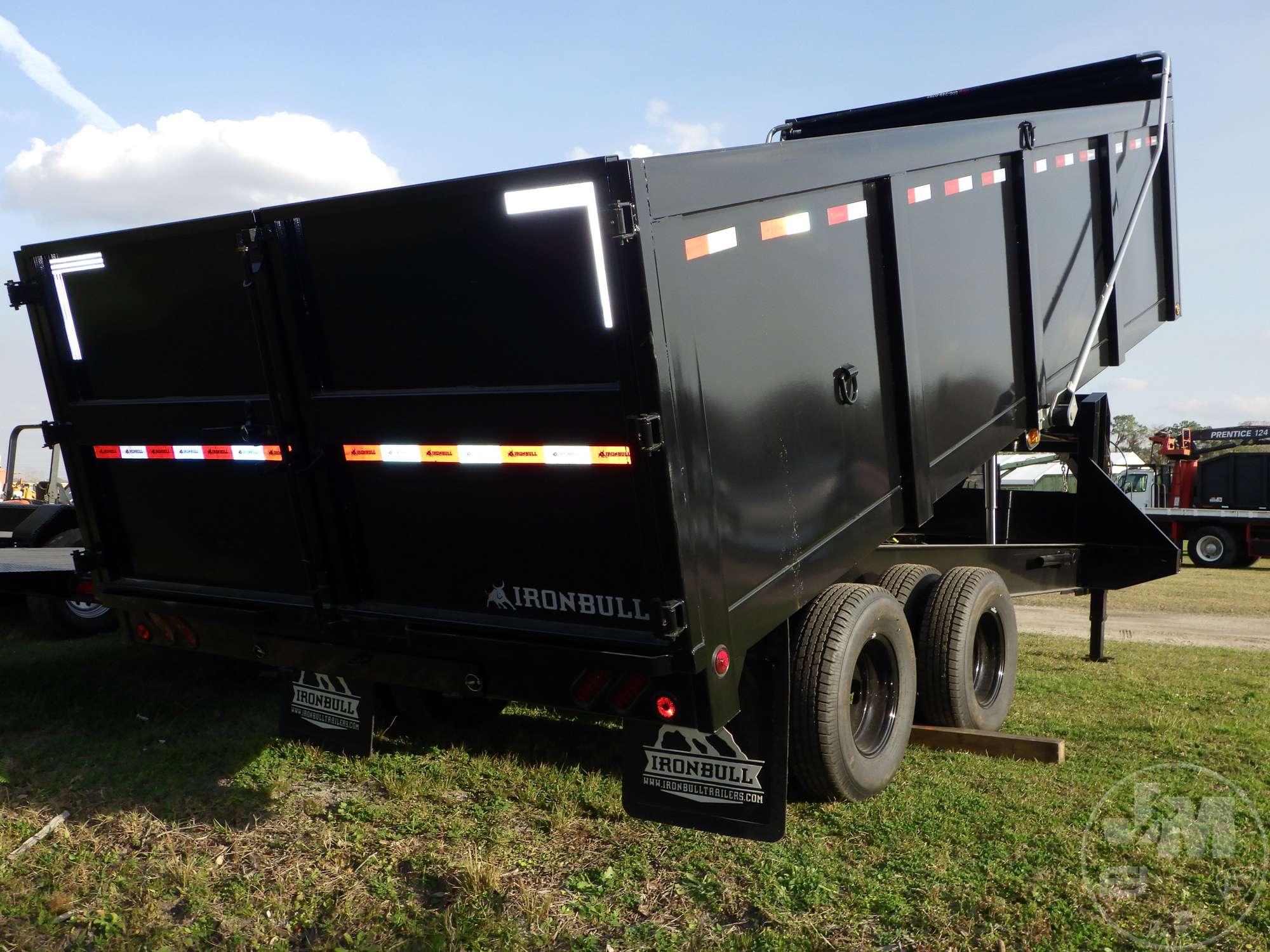 2023 IRON BULL NORSTAR TRAILERS 20' STEEL  DUMP TRAILER VIN: 50HDG2024P1088452