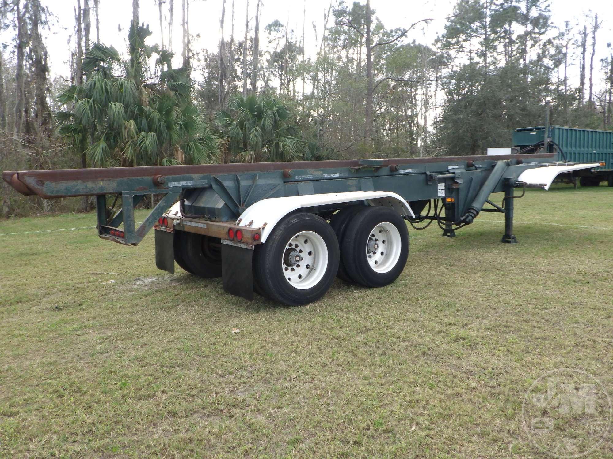 1992 CNVRT VIN: 7440 T/A TANDEM AXLE ROLLOFF TRAILER