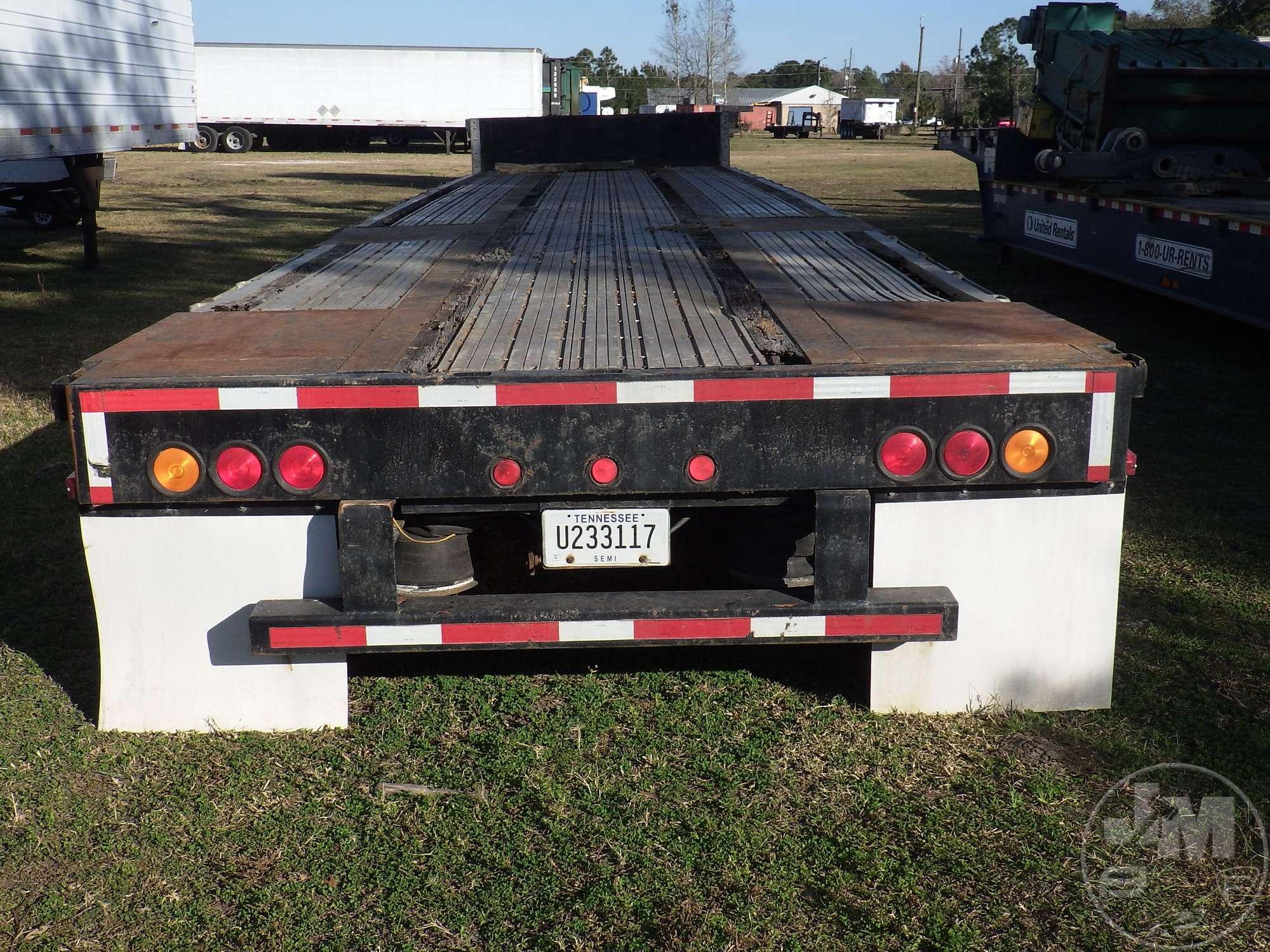 1998 TRANSCRAFT DTL-2000 SUPER-BEAM 48'X102" COMBINATION STEPDECK TRAILER VIN: 1TTE48204W1058271