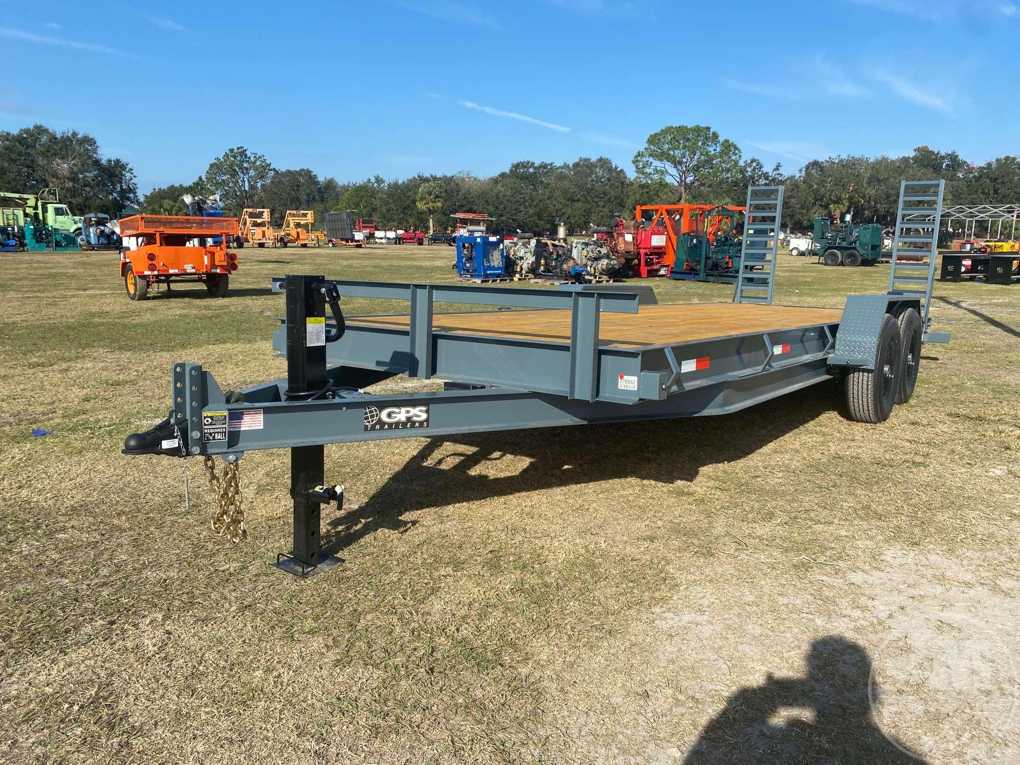 2023 GPS EQUIPMENT TRAILER VIN: 7PZBU2228PT006454