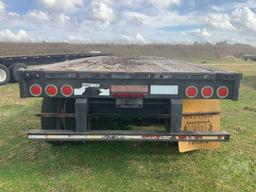 2008 FONTAINE TRAILER CO. 48'X102" STEEL FLATBED VIN: 13N1482CX81546580