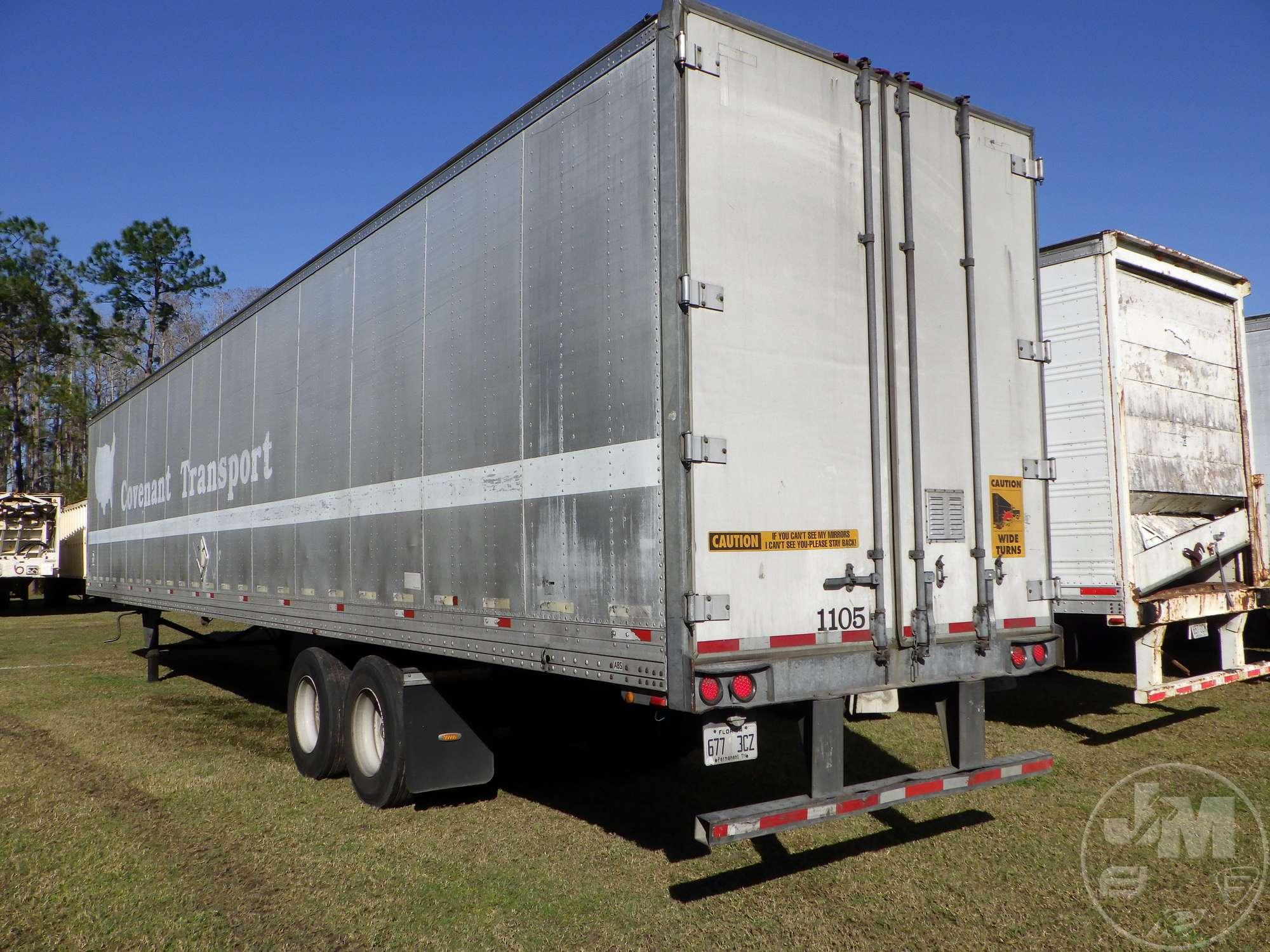 2004 HYUNDAI TRANSLEAD TRAILERS V12530152-AJS 53'X102" VAN TRAILER VIN: 3H3V532C64T098298