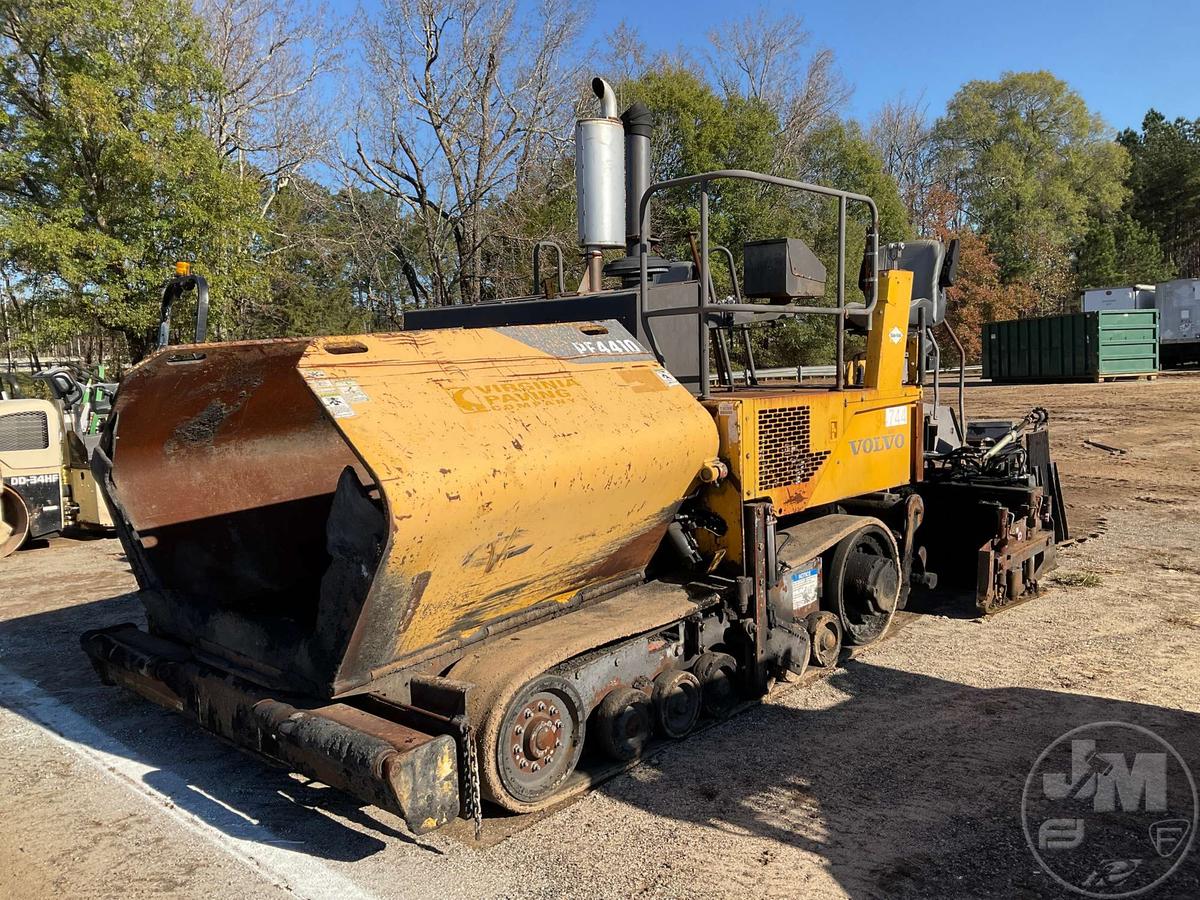 2011 VOLVO PF4410 CRAWLER ASPHALT PAVER SN: 375129