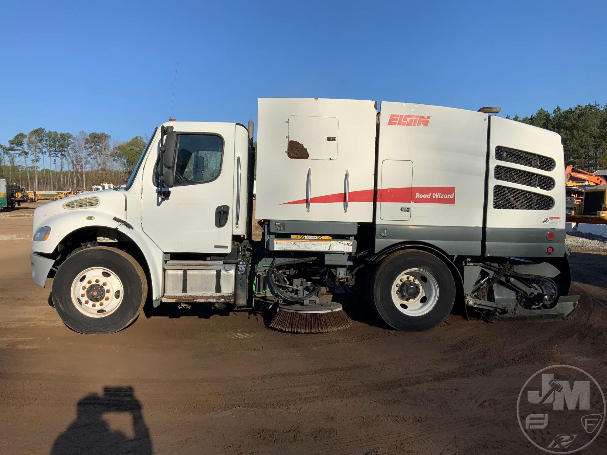 2011 FREIGHTLINER M2 ELGIN VIN: 1FVACXDT3BDAY0843 SINGLE AXLE SWEEPER TRUCK