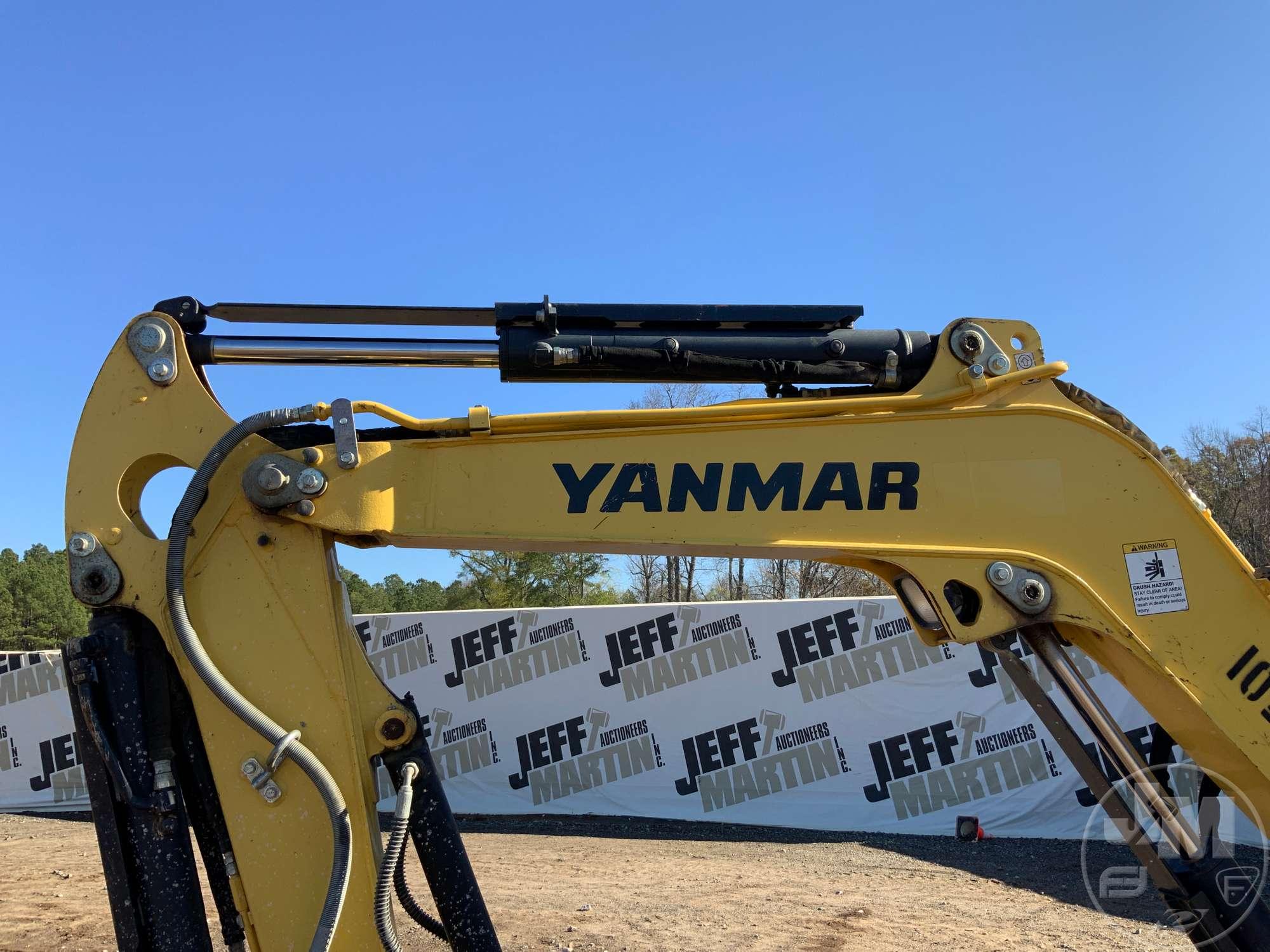 2018 YANMAR VIO35 MINI EXCAVATOR SN: AH108