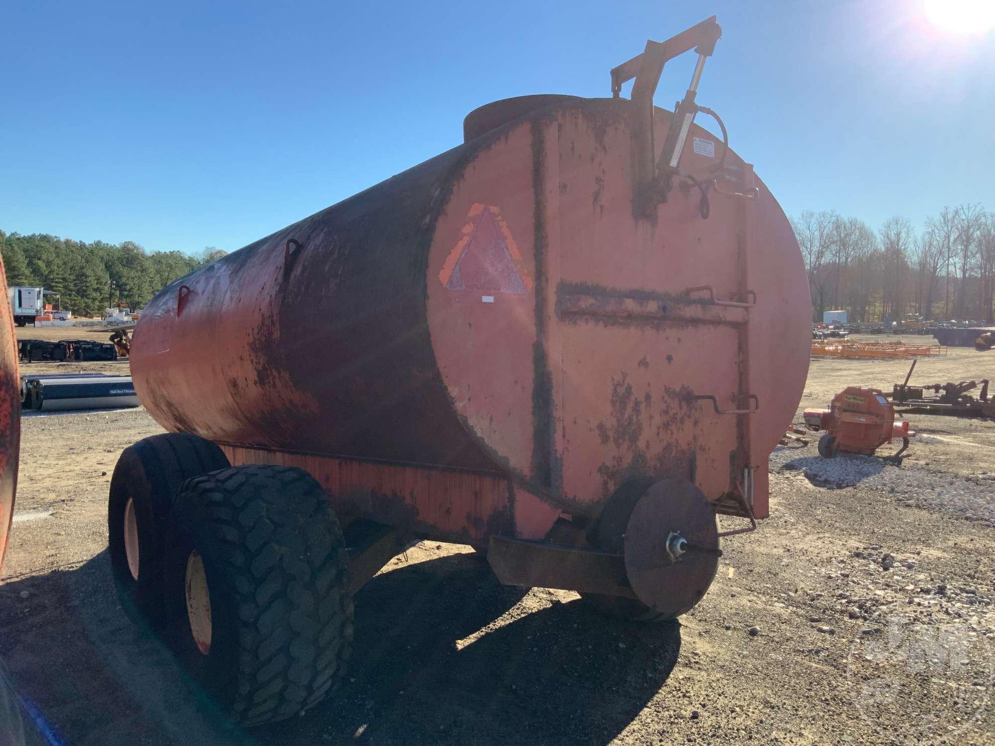 CALUMET CORP MANURE HANDLING,MODEL-S 3250 SN-10611. PULL TYPE T/A