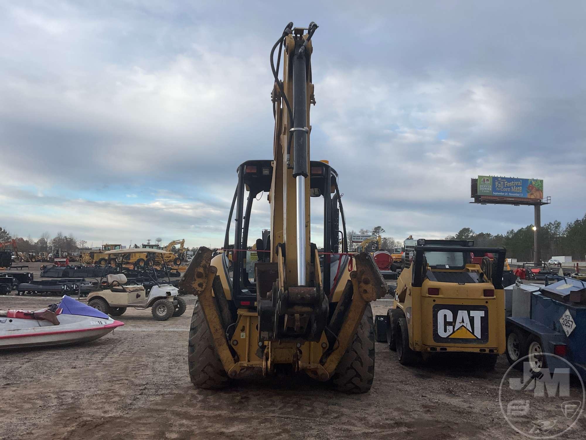 2012 CAT 416F LOADER BACKHOE SN: 0KSF00412