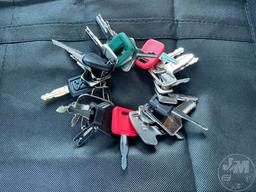 (UNUSED) SET OF (24) MISC EQUIPMENT KEYS