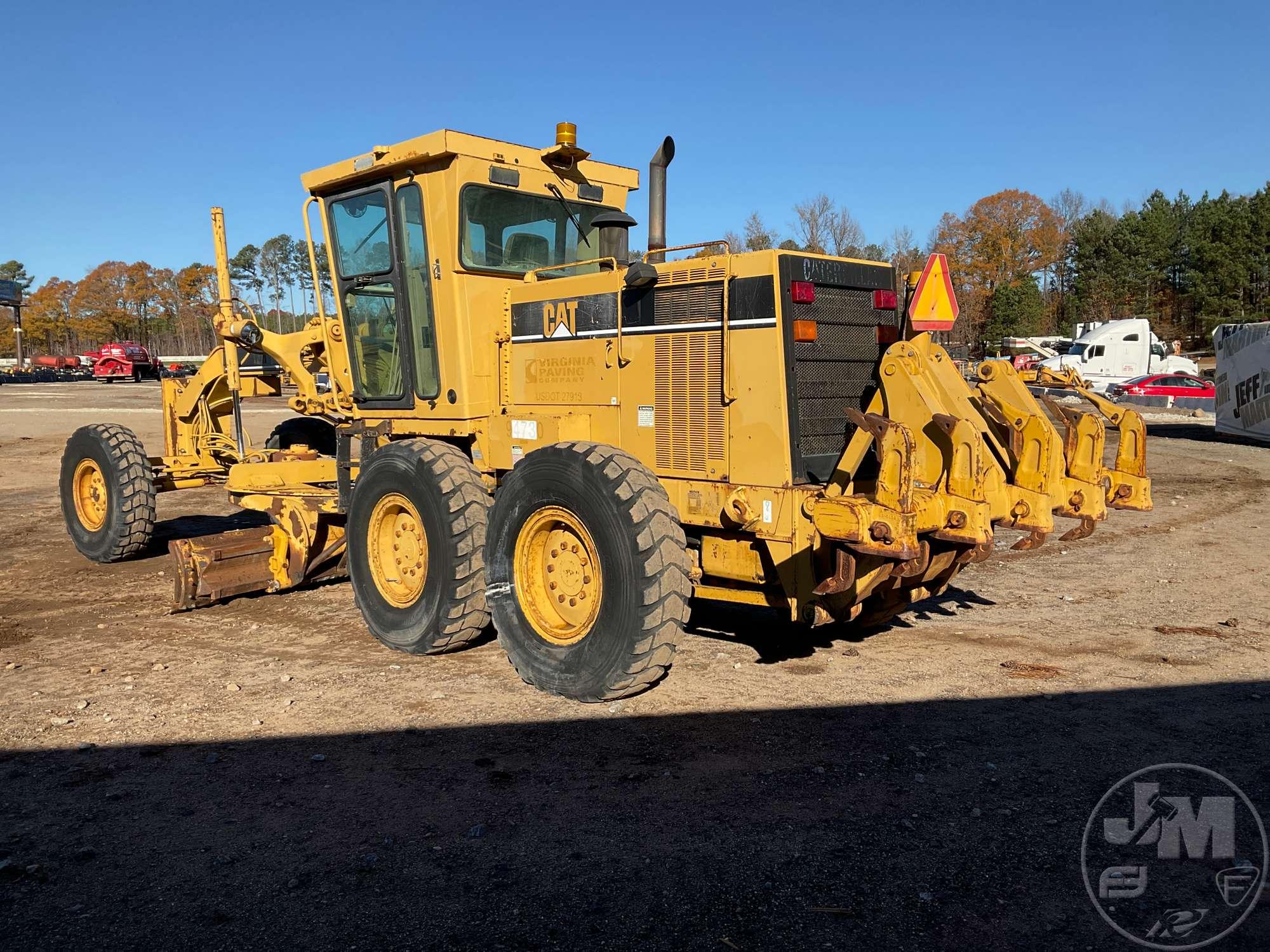 1995 CATERPILLAR 12H MOTORGRADER SN: 4XM00432