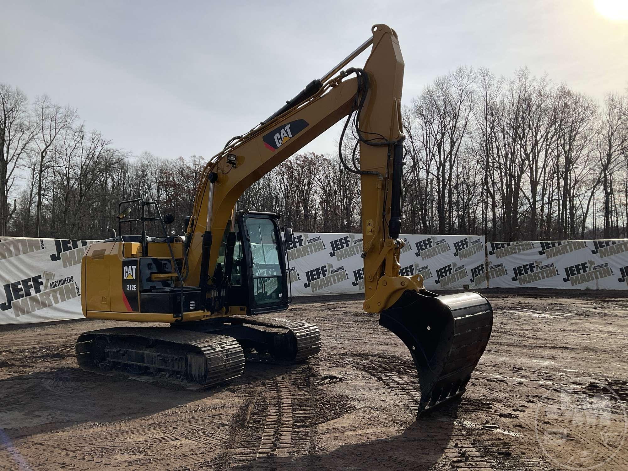 2014 CATERPILLAR 312E HYDRAULIC EXCAVATOR SN: CAT0312EVPZL00573