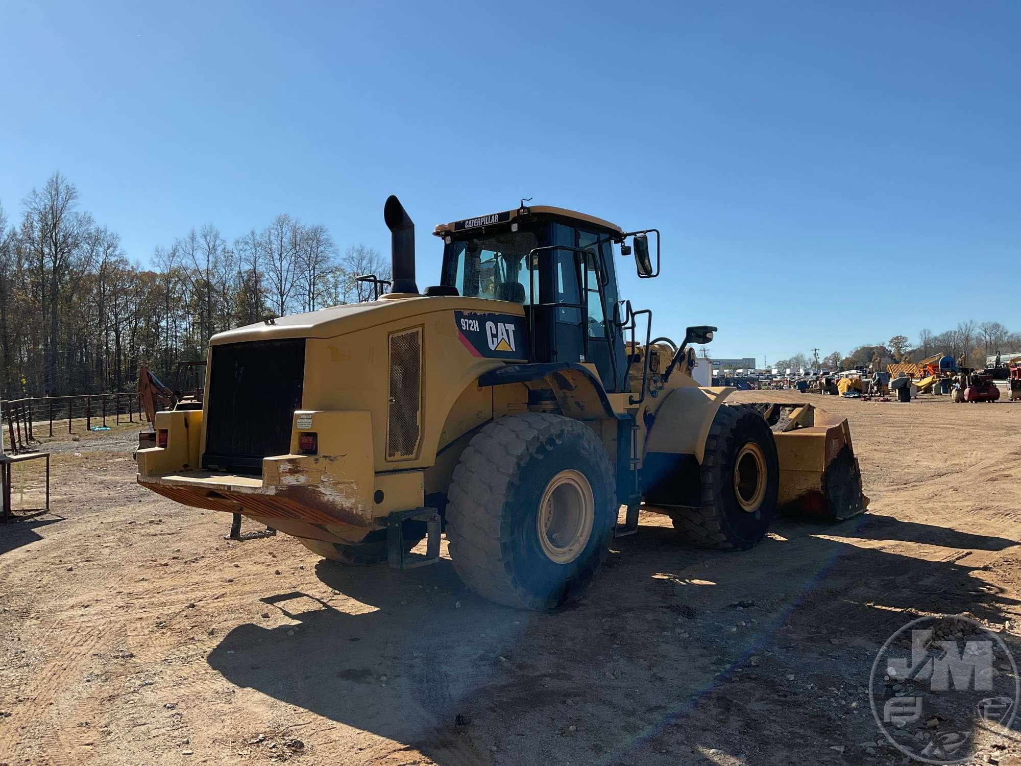 2011 CATERPILLAR 972H WHEEL LOADER SN: CAT0972HHA7D00997