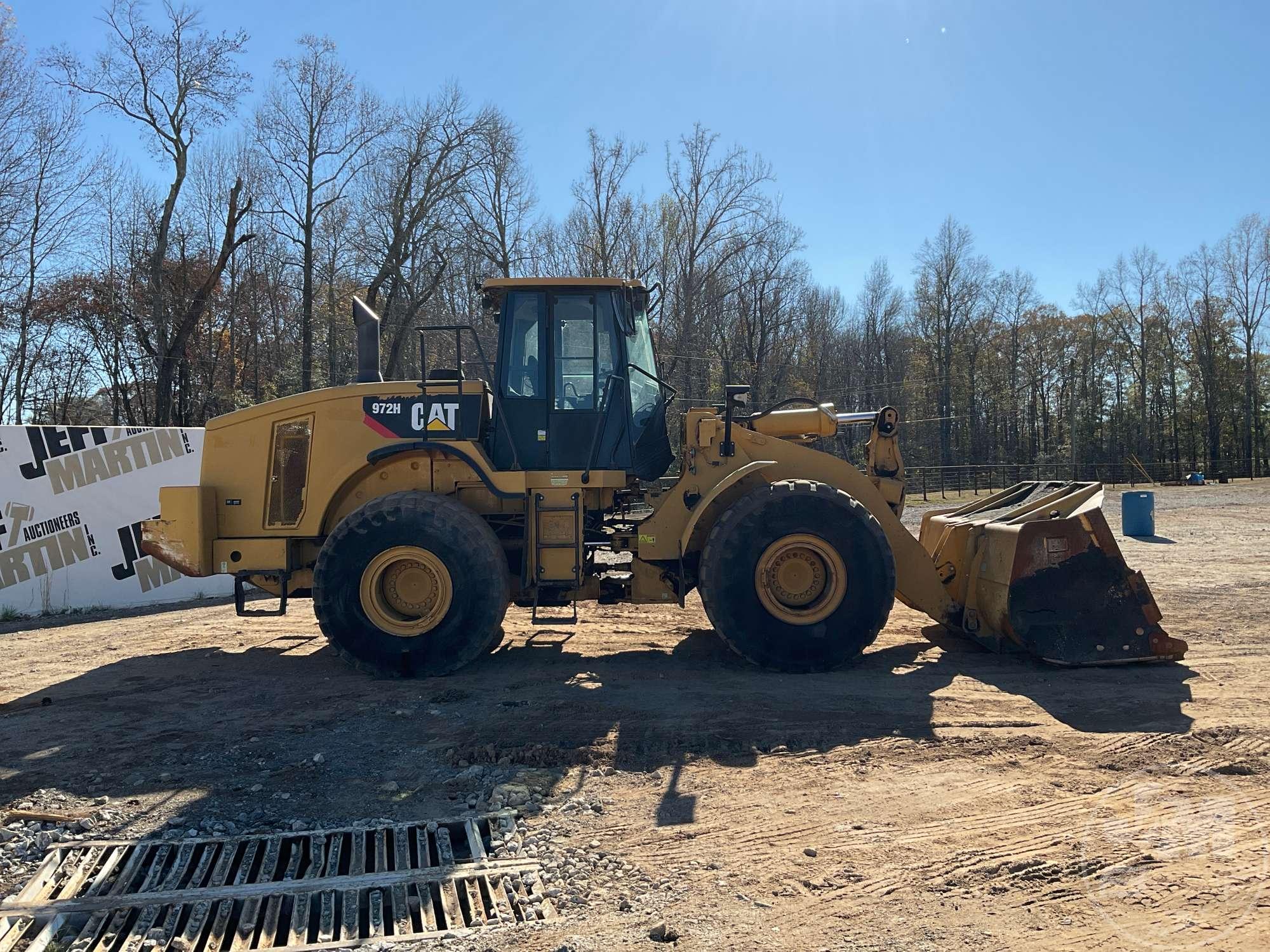 2011 CATERPILLAR 972H WHEEL LOADER SN: CAT0972HHA7D00997