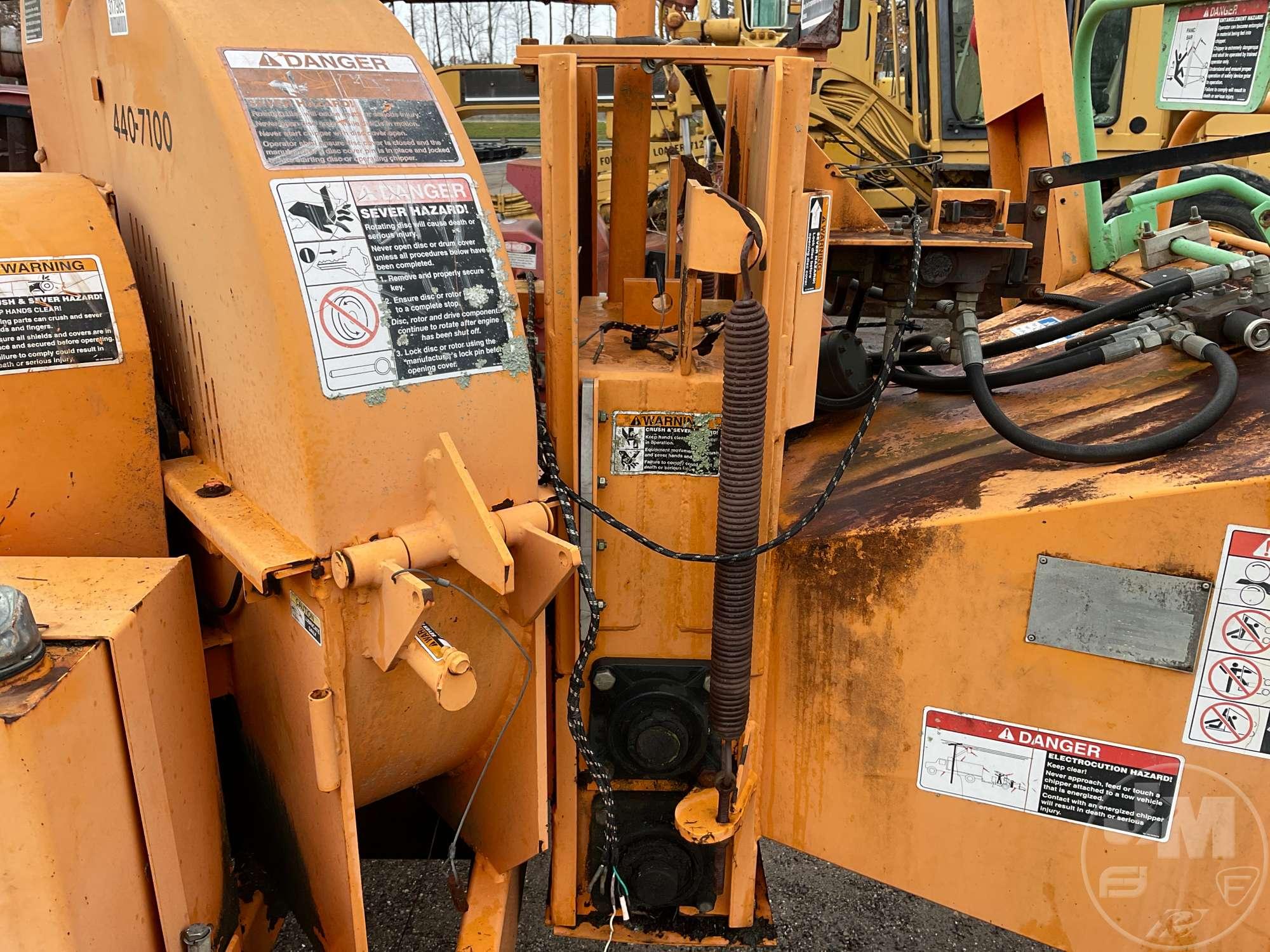 2007 ALTEC ENVIRONMENTAL PRODUCTS, LLC IC-1217 SN: 5WDS415187S200550 12”...... WOOD CHIPPER