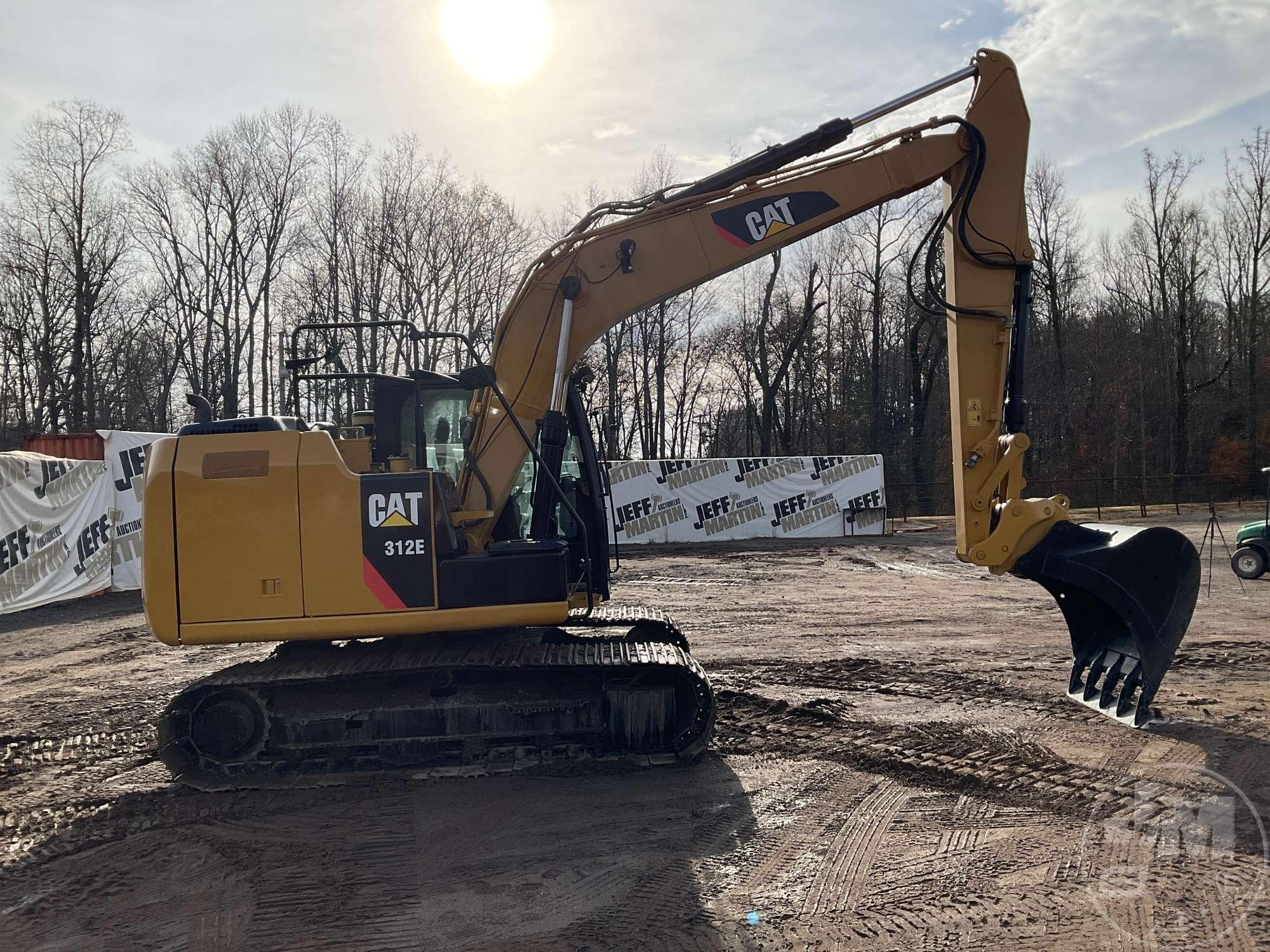 2014 CATERPILLAR 312E HYDRAULIC EXCAVATOR SN: CAT0312EVPZL00573