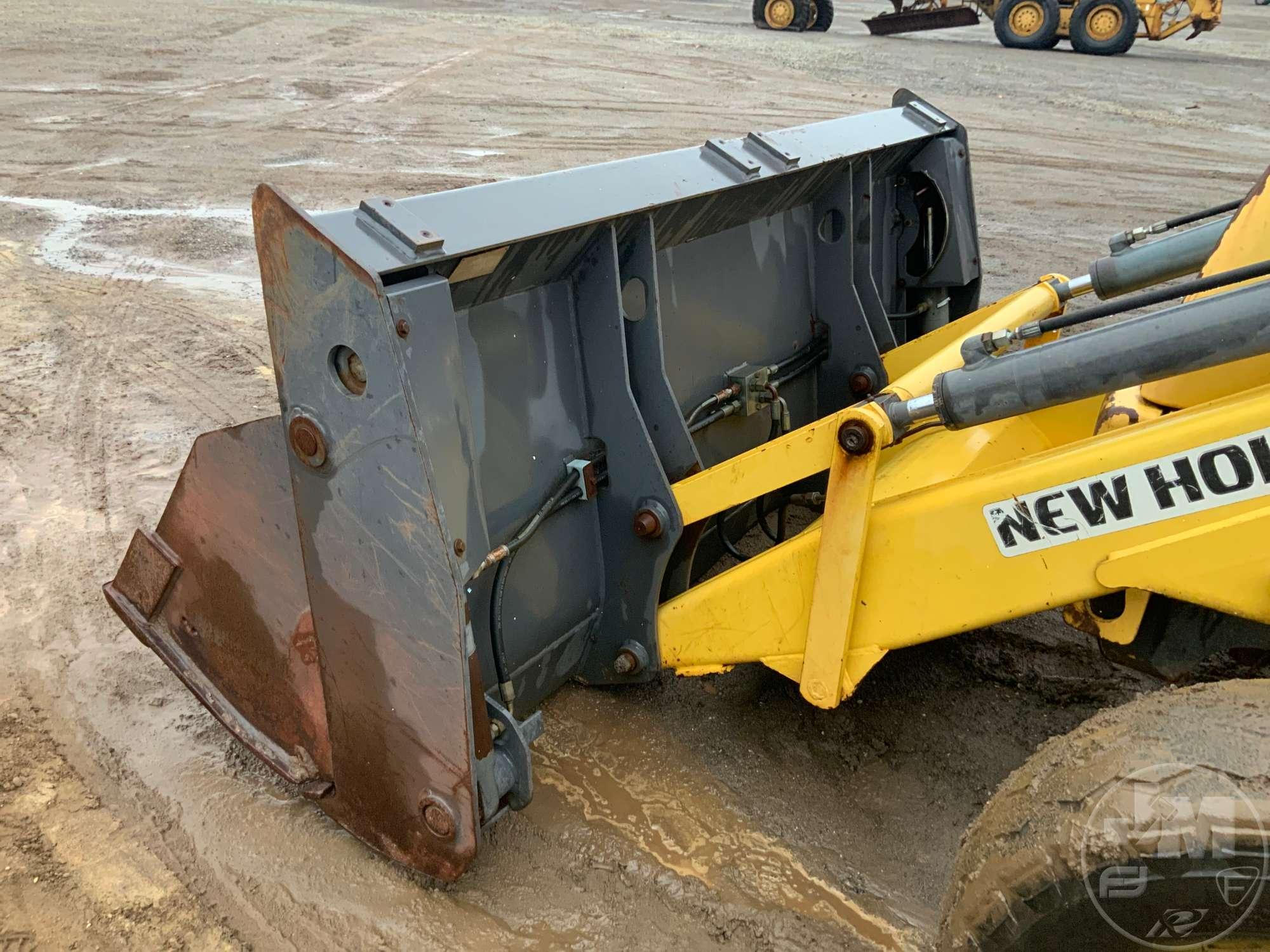 2007 NEW HOLLAND B95 LOADER BACKHOE SN: 031060998