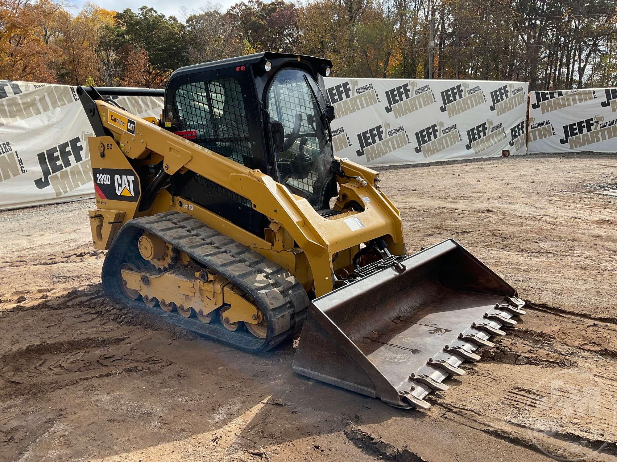 2019 CATERPILLAR MODEL 289D MULTI TERRAIN LOADER SN: TAW13450 CAB