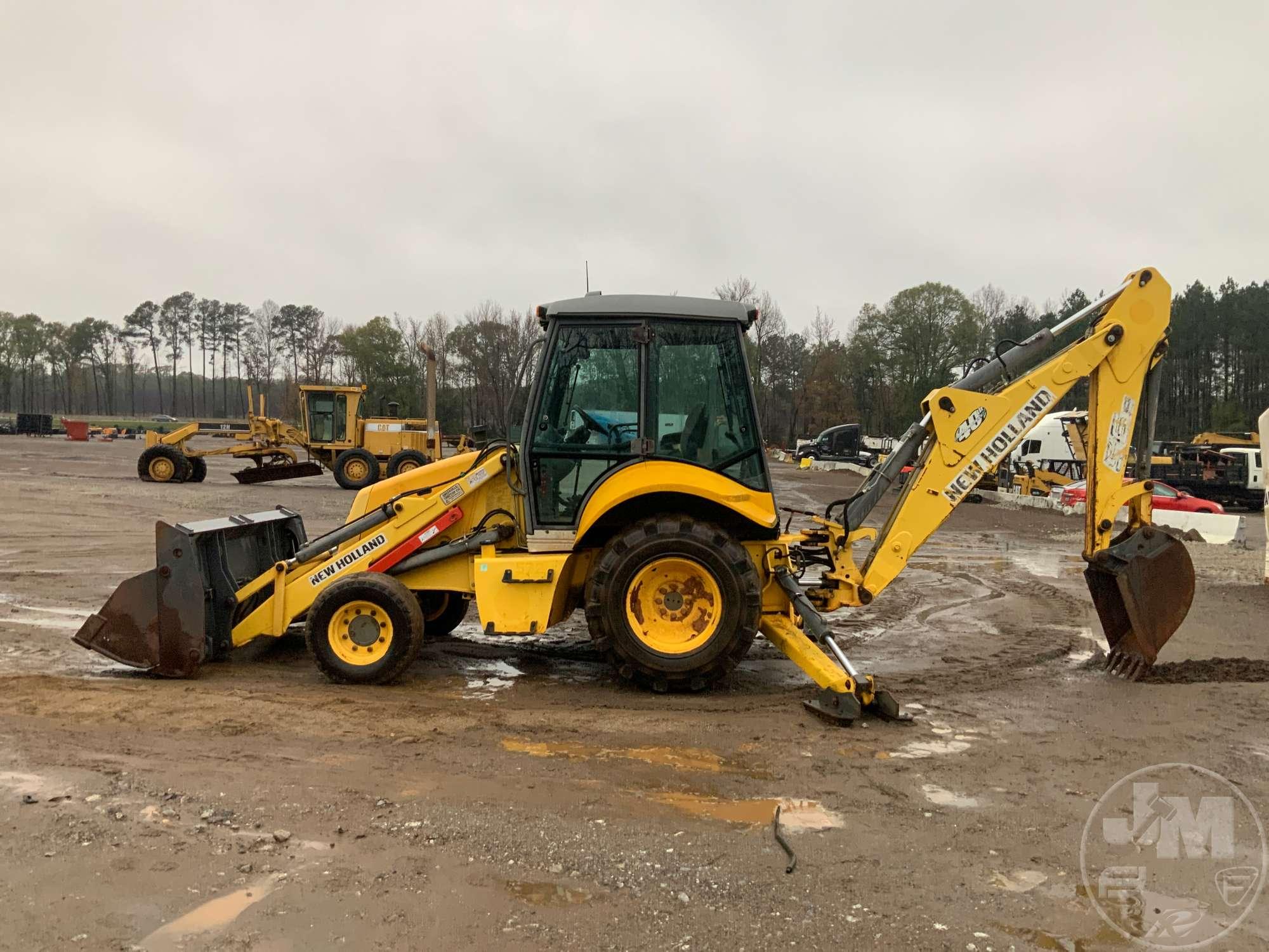 2007 NEW HOLLAND B95 LOADER BACKHOE SN: 031060998