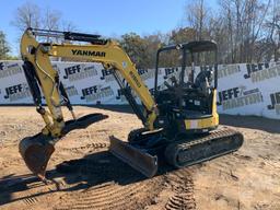 2018 YANMAR VIO35 MINI EXCAVATOR SN: AH108