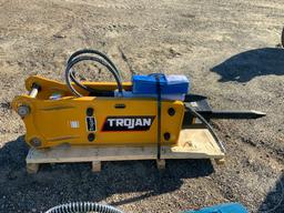 (UNUSED) TROJAN TH50 HYDRAULIC HAMMER