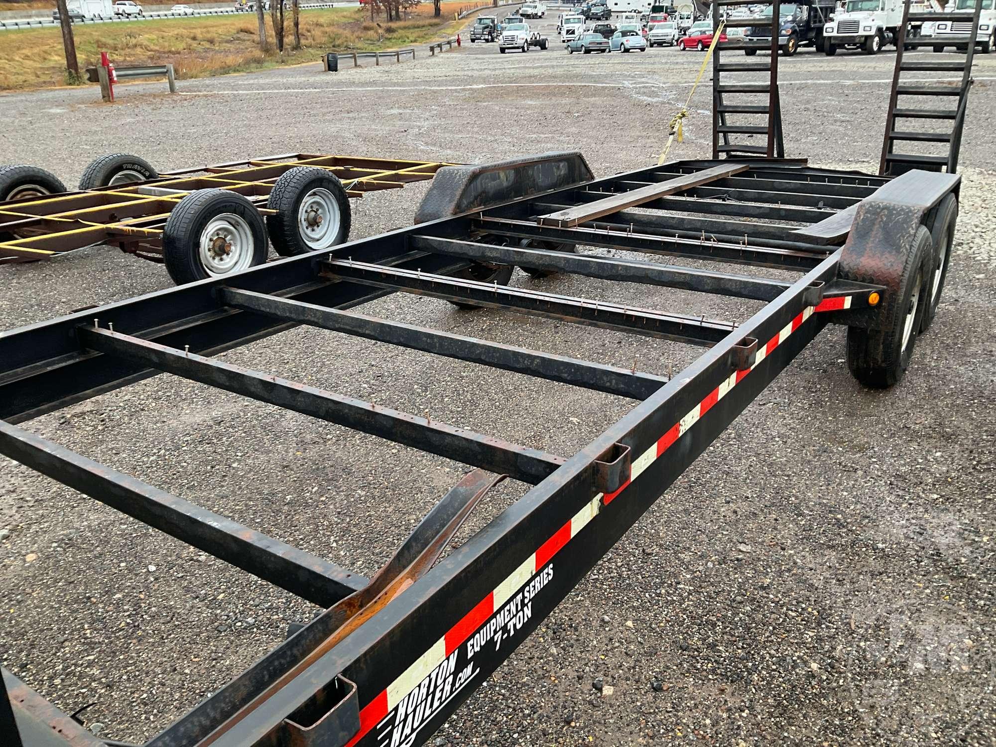 HORTON HAULER  24' FLATBED TRAILER