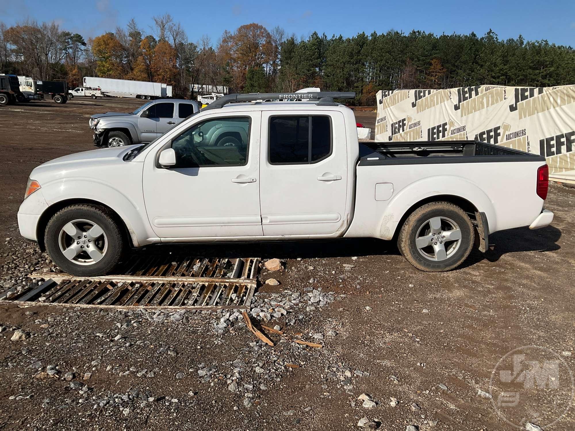 2007 NISSAN FRONTIER CREW CAB PICKUP VIN: 1N6AD09U47C445846