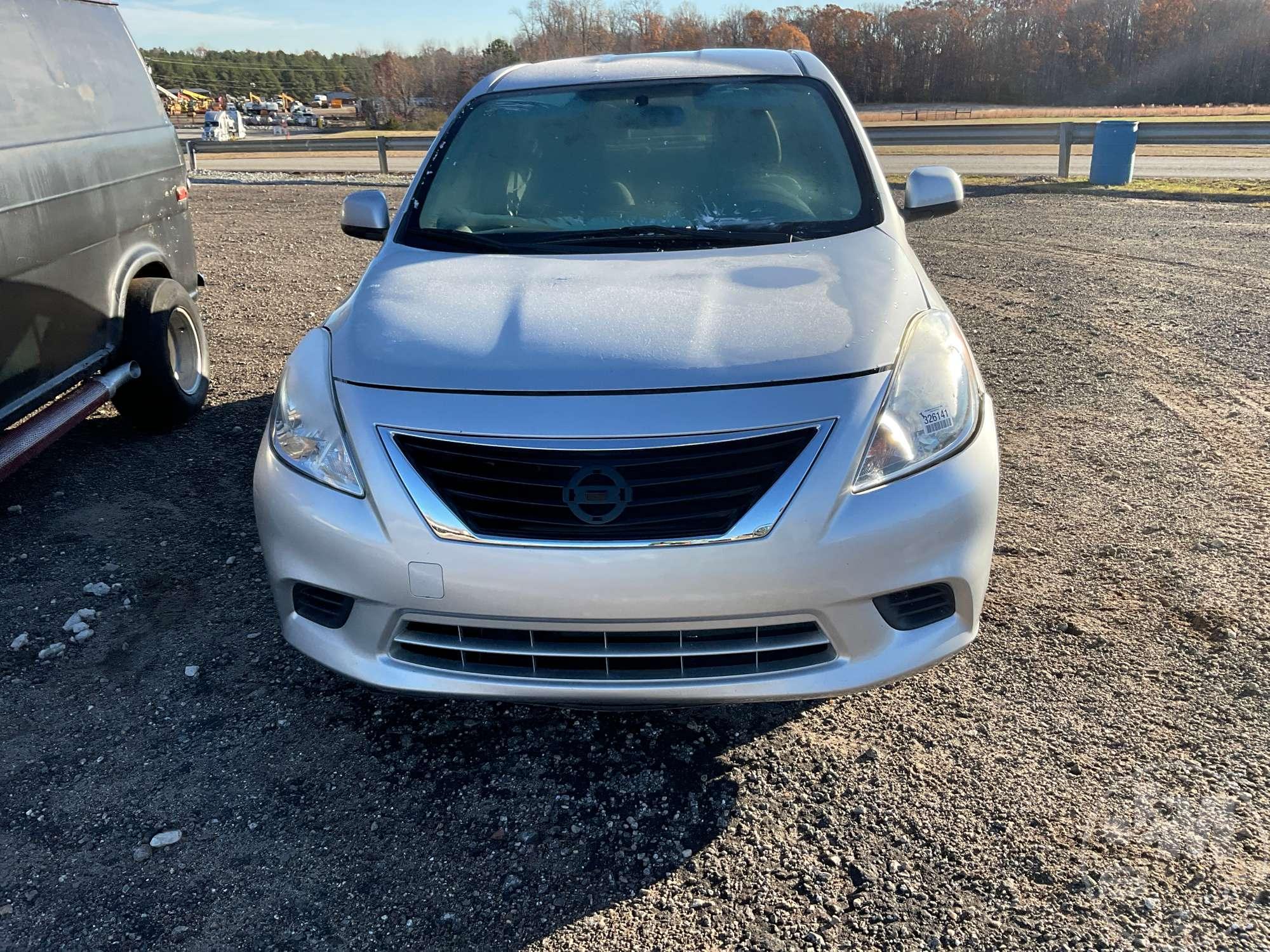 2013 NISSAN VERSA VIN: 3N1CN7AP6DL890289 SEDAN