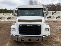 2001 FREIGHTLINER FL60 VIN: 1FV6GJBC11HH08125 CREW CAB FLATBED TRUCK