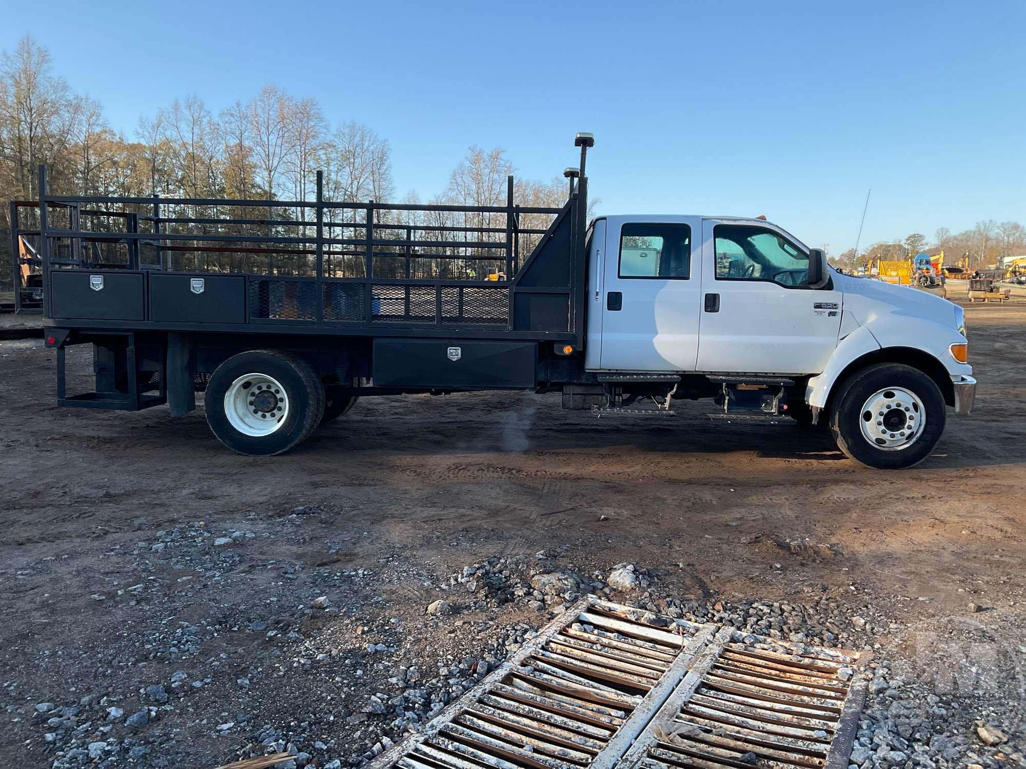 2012 FORD F-650 CREW CAB VIN: 3FRNW6HD7CV310918 S/A STAKE TRUCK