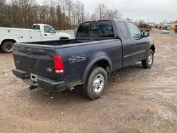 1999 FORD F-150 EXTENDED CAB 4X4 PICKUP VIN: 1FTRX18W8XNB40909