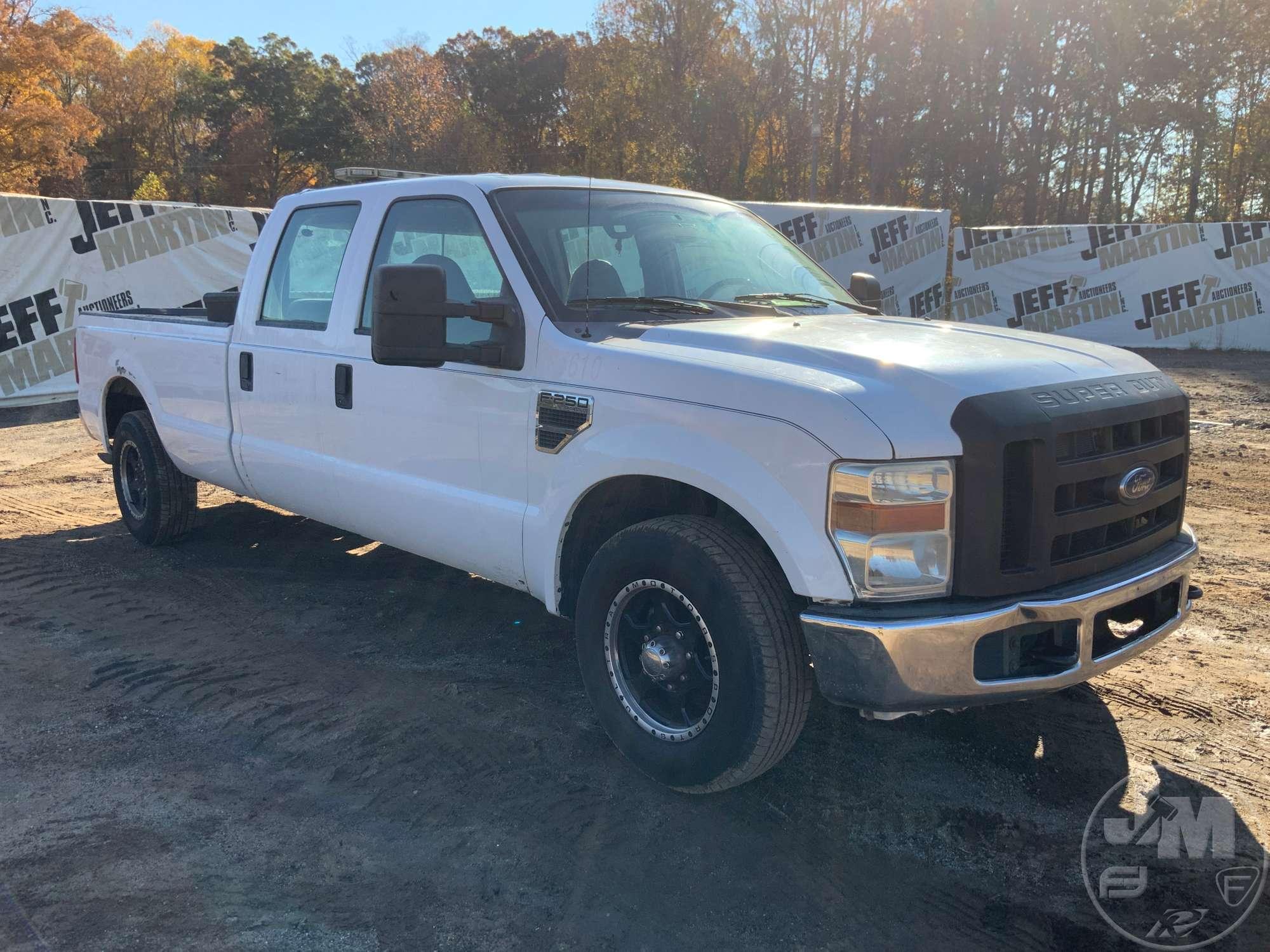 2010 FORD F-250 CREW CAB 3/4 TON PICKUP VIN: 1FTSW2A57AEA62433