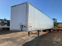 2004 WABASH NATIONAL CORPORATION DURAPLATE 53'X102" VAN TRAILER VIN: 1JJV532W24L888109