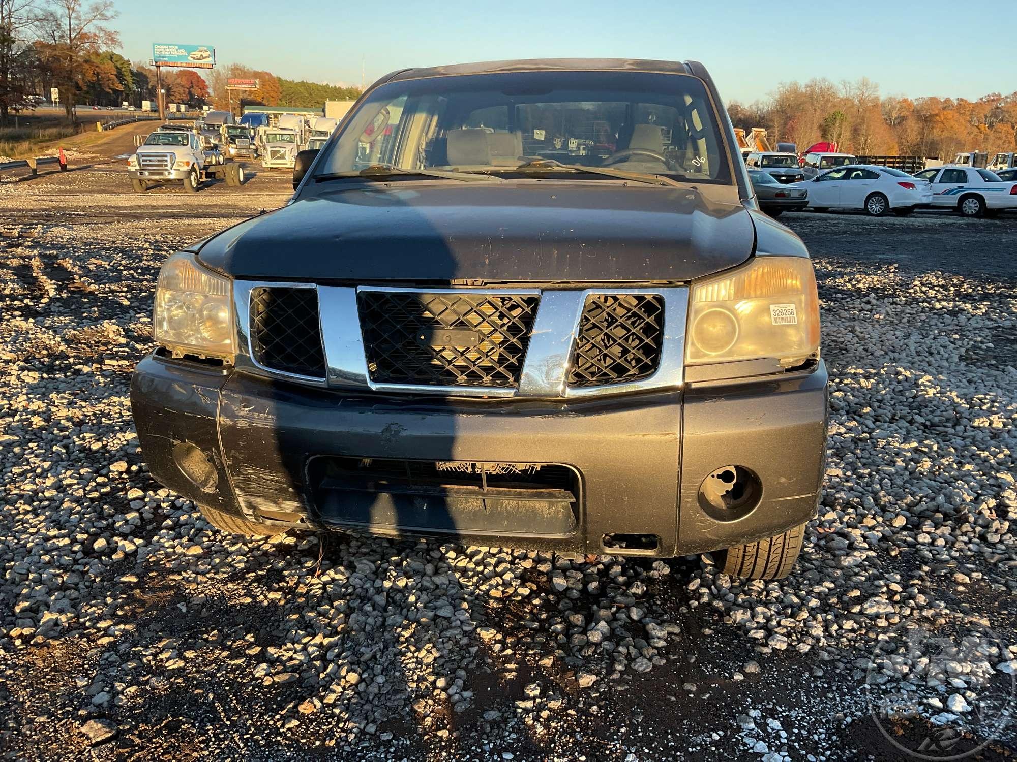 2006 NISSAN TITAN VIN: 1N6BA07A56N576342 CREW CAB PICKUP