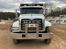 2016 MACK GU QUAD AXLE DUMP TRUCK VIN: 1M2AX04C5GM028038