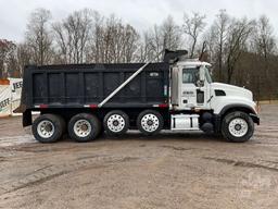 2004 MACK GRANITE CV713 QUAD AXLE DUMP TRUCK VIN: 1M2AG11CX4M017929