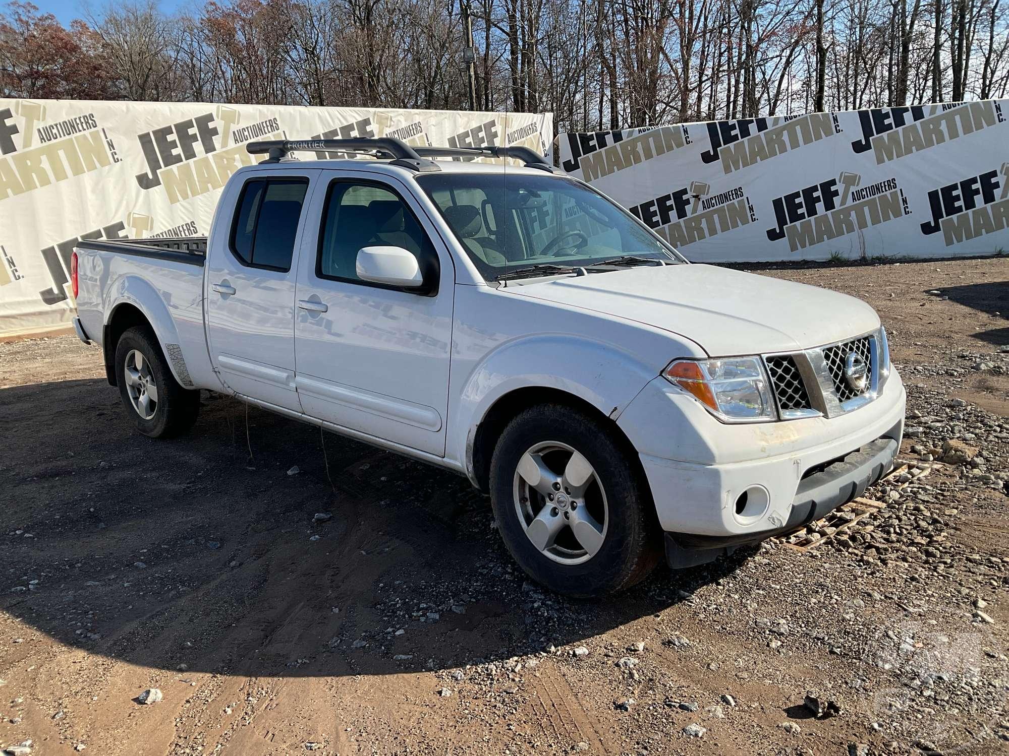 2007 NISSAN FRONTIER CREW CAB PICKUP VIN: 1N6AD09U47C445846