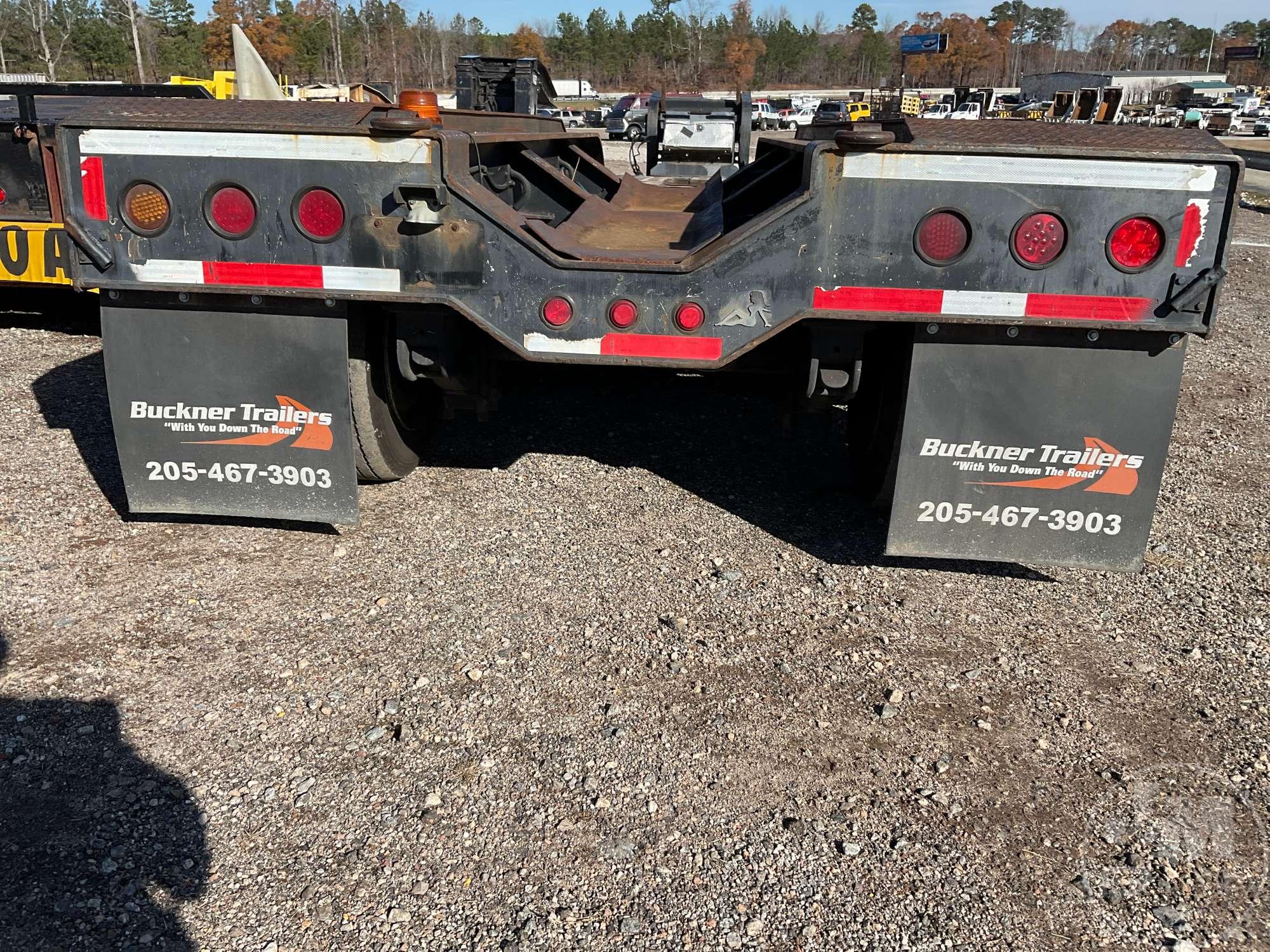 1998 FONTAINE SPECIALIZED INC HYDRAULIC RGN LOWBOY TRAILER VIN: 4LF4S5037W3506344