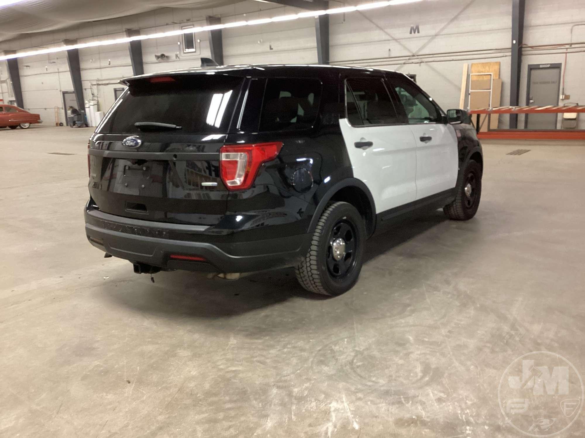 2018 FORD EXPLORER VIN: 1FM5K8AR2JGA71653 AWD SUV