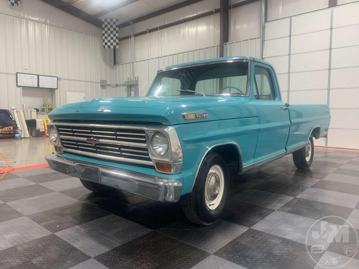 1968  FORD F100 RANGER VIN: F10YKD58206 PICKUP