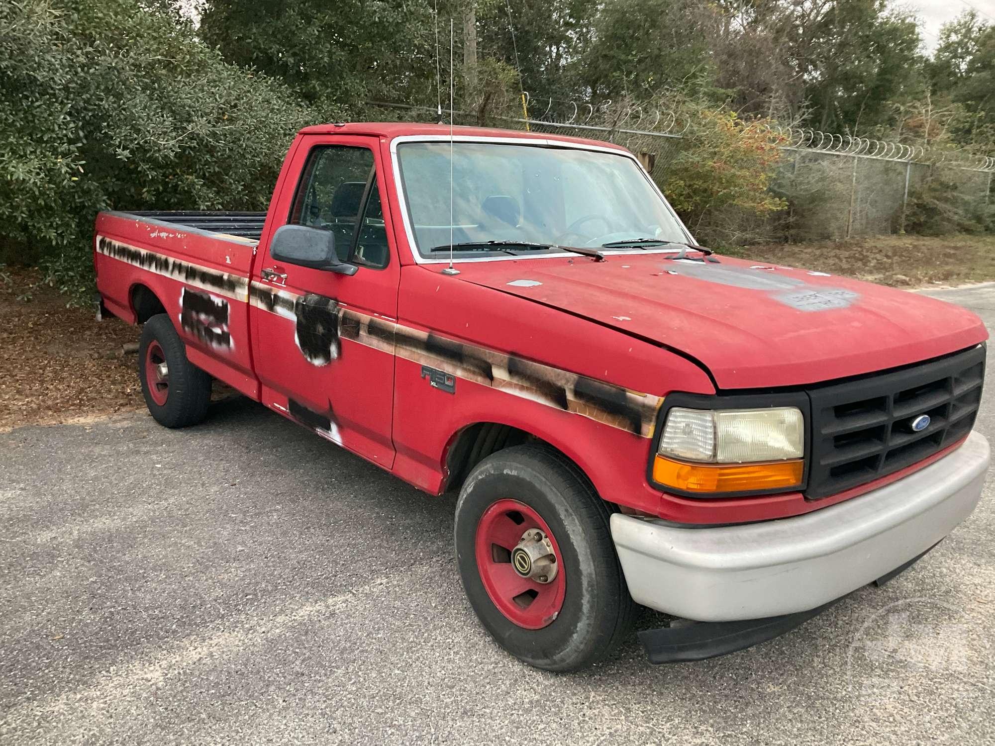 1995 FORD F-150 XL VIN: 1FTEF15Y5SNA96870 S 1/2 TON PICKUP