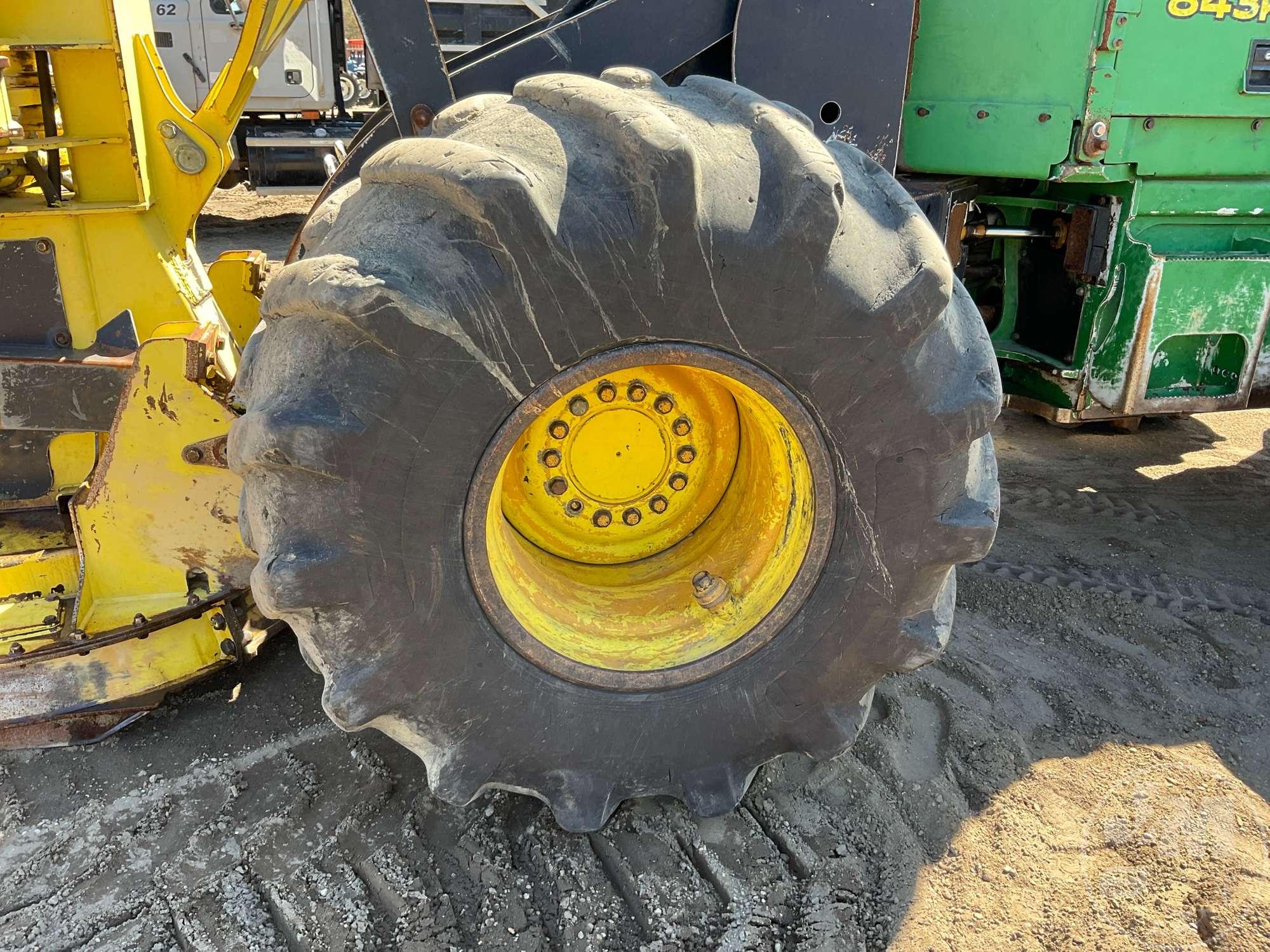 2012 JOHN DEERE 843K FELLER BUNCHER