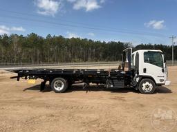 2019 ISUZU NRR SINGLE AXLE ROLLBACK TRUCK VIN: JALE5W161K7302709