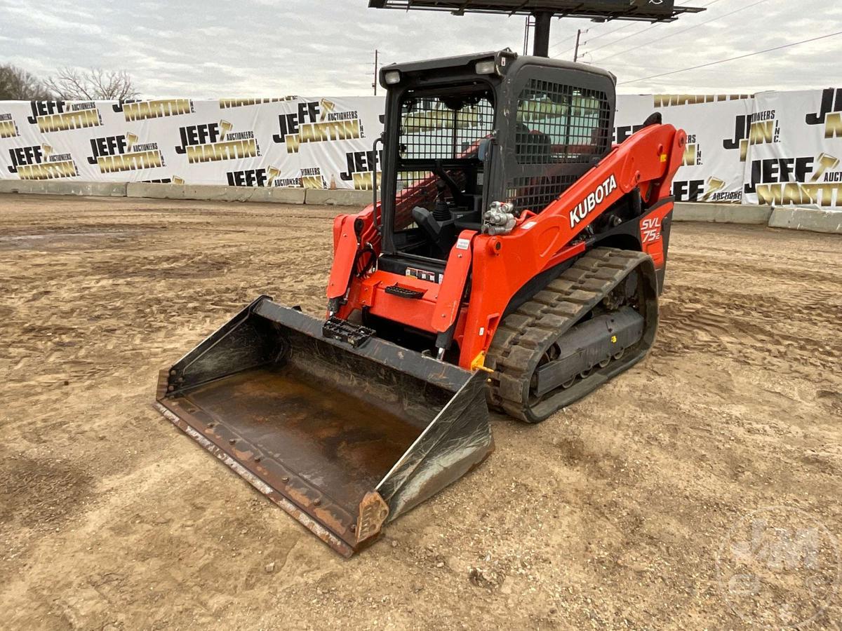 2020 KUBOTA MODEL SVL75-2HFWC MULTI TERRAIN LOADER SN: KBCZ052CVL1A47619 CAB