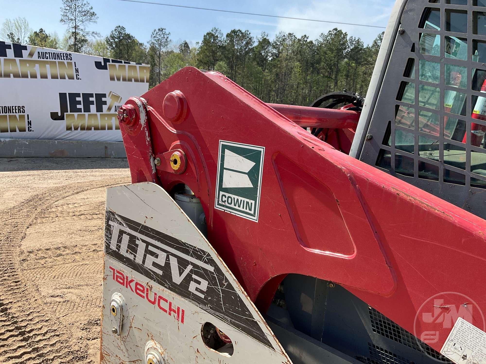 2019 TAKEUCHI MODEL TL12V2 MULTI TERRAIN LOADER SN: 412002437 CAB