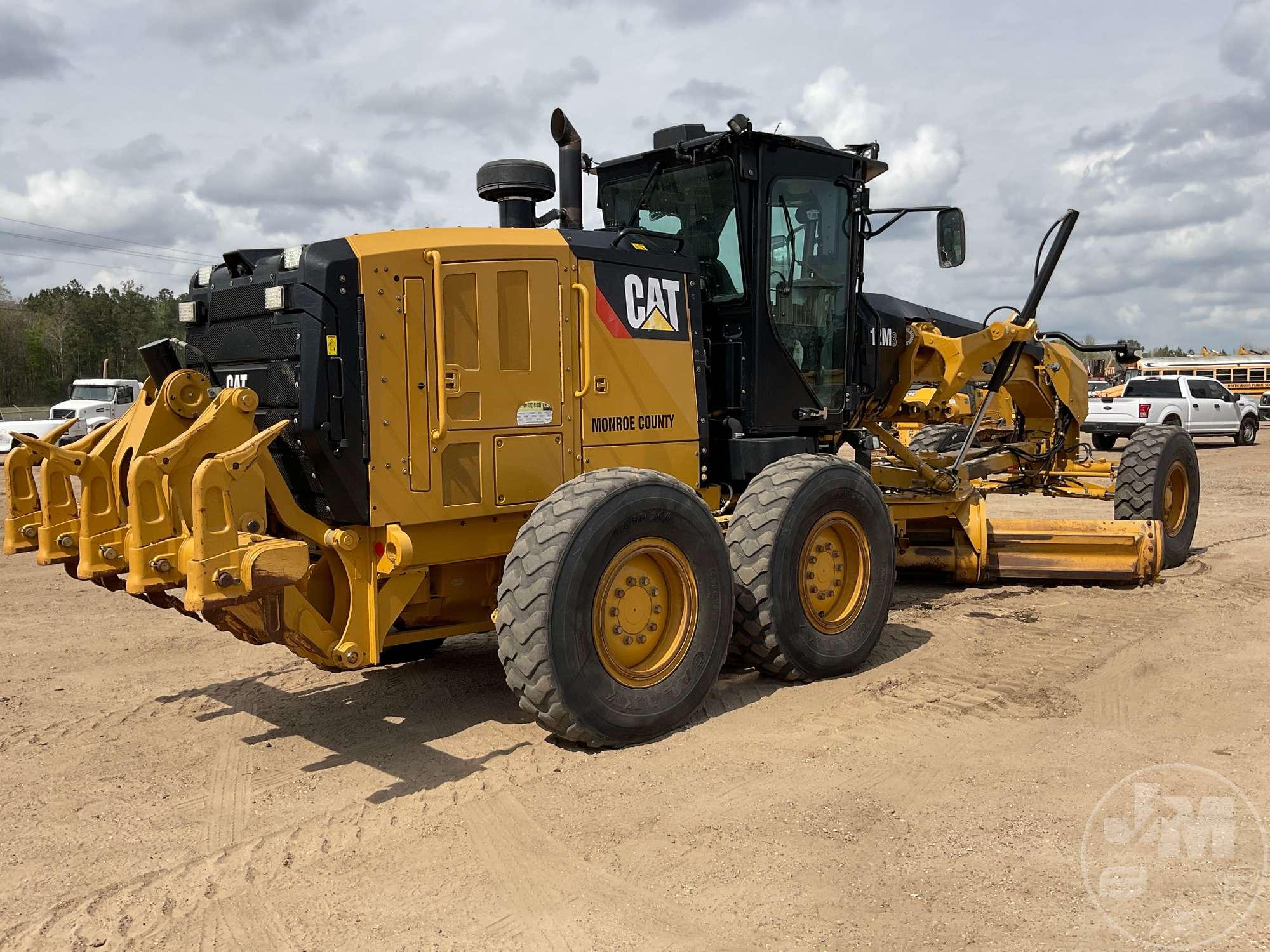 2016 CATERPILLAR 12M3 MOTORGRADER SN: CAT0012MAN9R00251