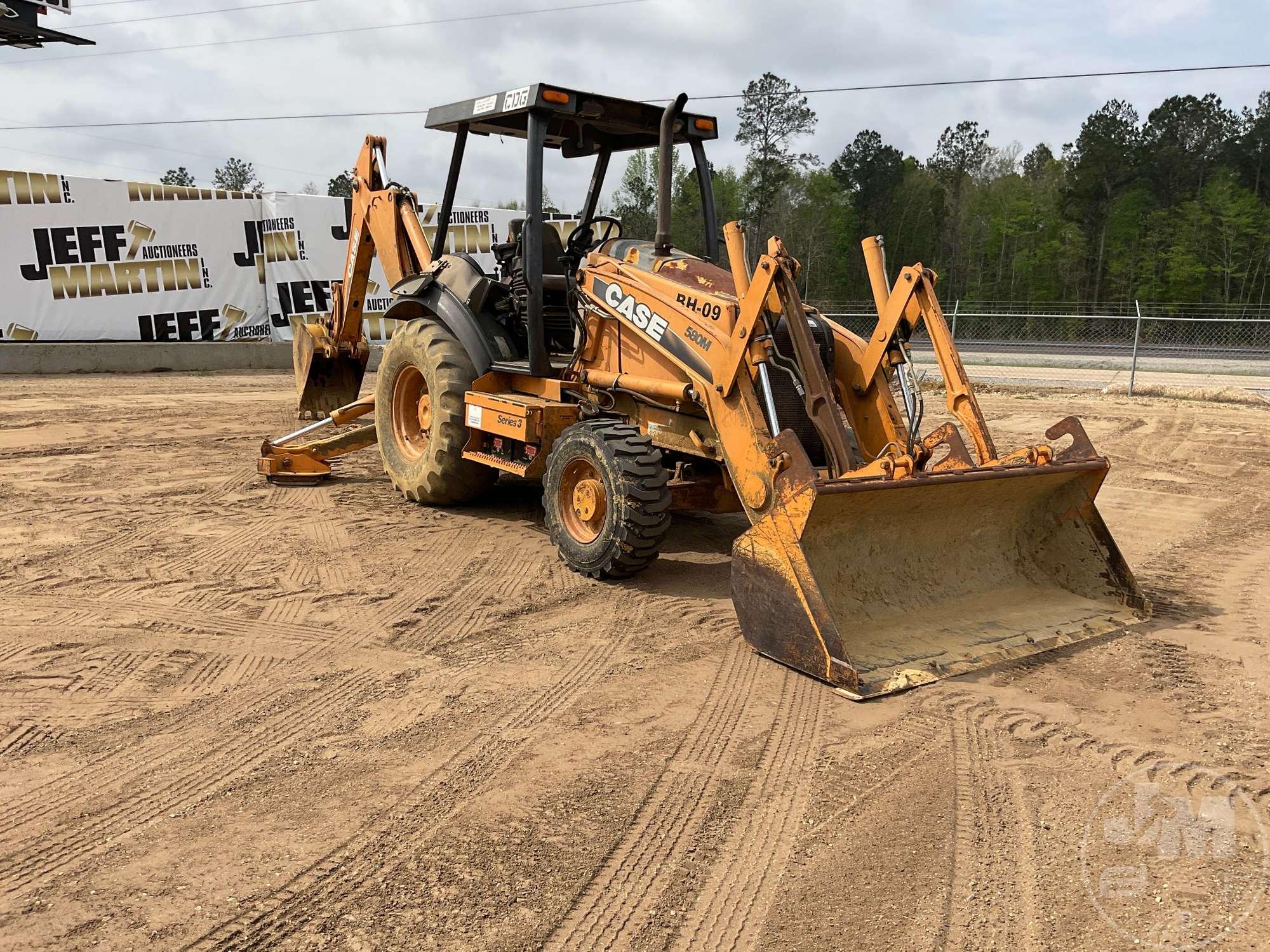 2008 CASE 580M SERIES 3 4X4 LOADER BACKHOE SN: N8C501151