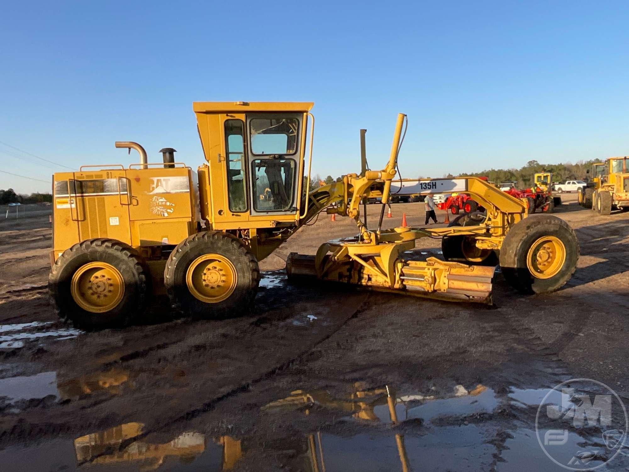 1995 CATERPILLAR 135HC  MOTORGRADER SN: 03YK00081