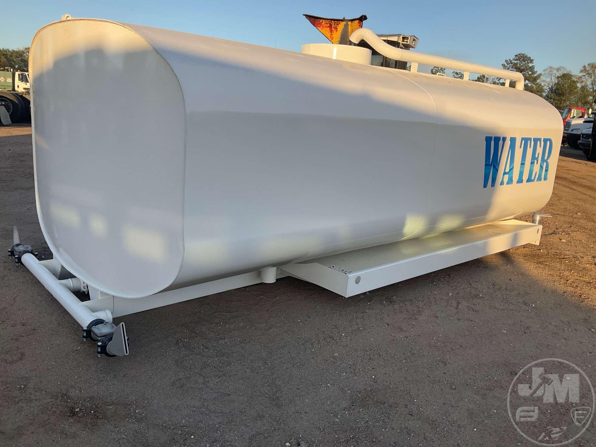 SPLASH 15' WATER TANK KIT SN: 787, 4000 GALLON TANK,