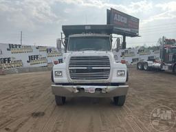 1992 FORD LT8000 TRI-AXLE DUMP TRUCK VIN: 1FDZU82A2NVA16626